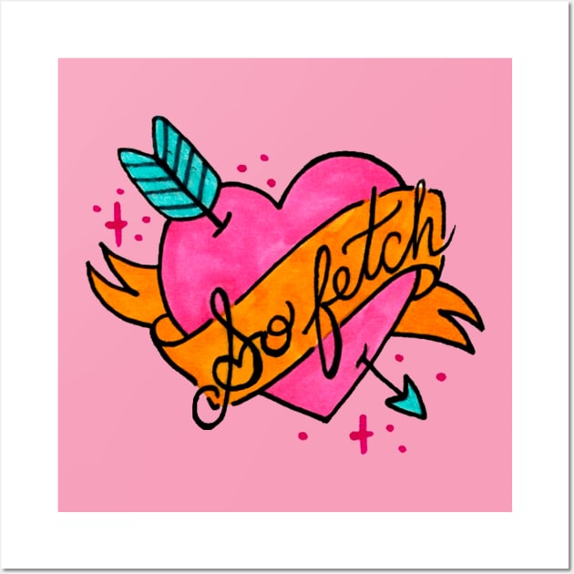 So Fetch Wall Art by Luckyponytattoo